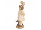 Dekorace děvčátko s balónky a sloníkem - 9*6*18 cm