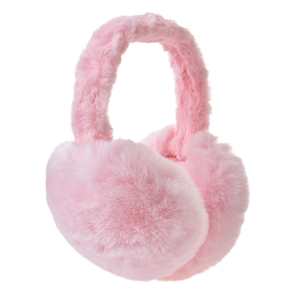 Dětské růžové klapky na uši Clayre & Eef