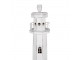 Stojací lampa Lighthouse bílá 23x23x140 cm E27/max 1x60W - 23x23x140 cm E27/max 1x60W Clayre & Eef