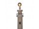 Stojací lampa Lighthouse bílá 23x23x140 cm E27/max 1x60W - 23x23x140 cm E27/max 1x60W Clayre & Eef
