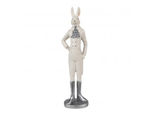 Dekorace králíček v obleku - 11*8*40 cm