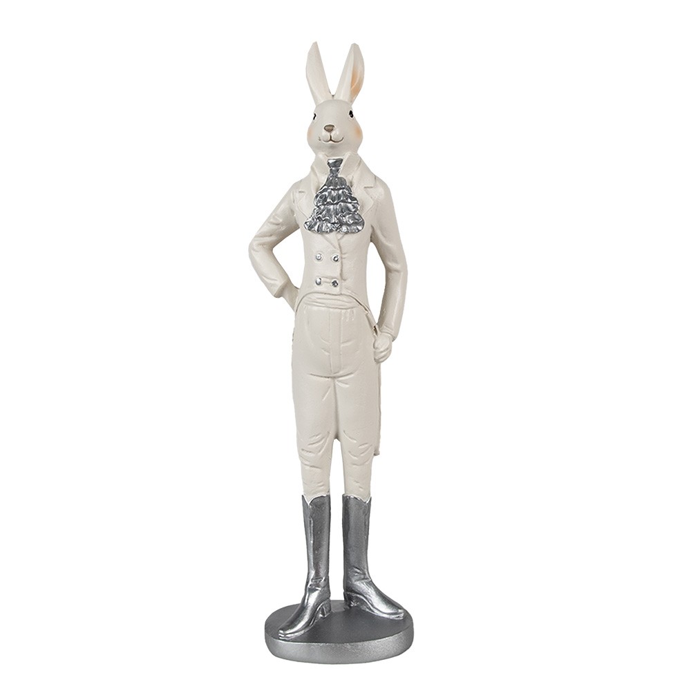 Dekorace králíček v obleku - 11*8*40 cm 6PR4040