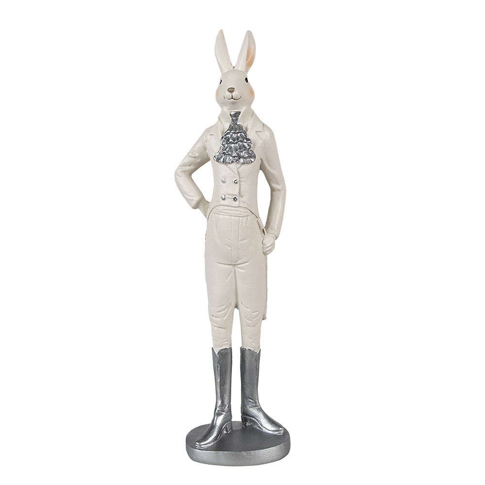 Dekorace králíček v obleku - 11*8*40 cm