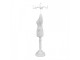Bílý antik dřevěný stojan na šperky ve tvaru figuríny - 12*12*39 cm