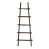 Hnědý dřevěný věšák na ručníky žebřík Ladde - 50*8*140 cmMateriál : dřevoBarva : hnědá s patinouHmotnost: 2,24 kg