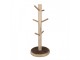 Přírodní dřevěný stojan na hrnky / šperky - Ø 25*60 cm