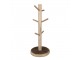 Přírodní dřevěný stojan na hrnky / šperky - Ø 25*60 cm