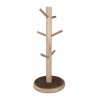 Přírodní dřevěný stojan na hrnky / šperky - Ø 25*60 cm Barva: přírodní antikMateriál: dřevoHmotnost: 1,05 kg