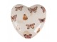 Dekorace srdce s motýlky Butterfly Paradise L - 10*10*4 cm