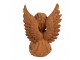 Dekorativní rezavá figurka anděl sedící - 11*9*15 cm