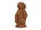 Dekorativní rezavá figurka panenka Marie - 15*13*28 cm