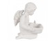 Dekorativní socha Anděl s miskou v ruce - 36*39*51 cm