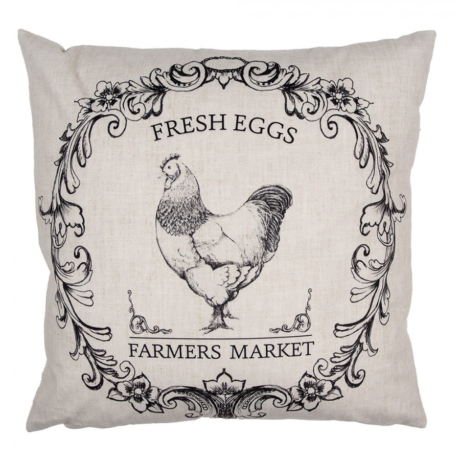 Povlak na polštář se slepičkou Fresh Eggs - 45*45cm