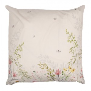 Povlak na polštář s lučními květy Wildflower Fields - 45*45 cm