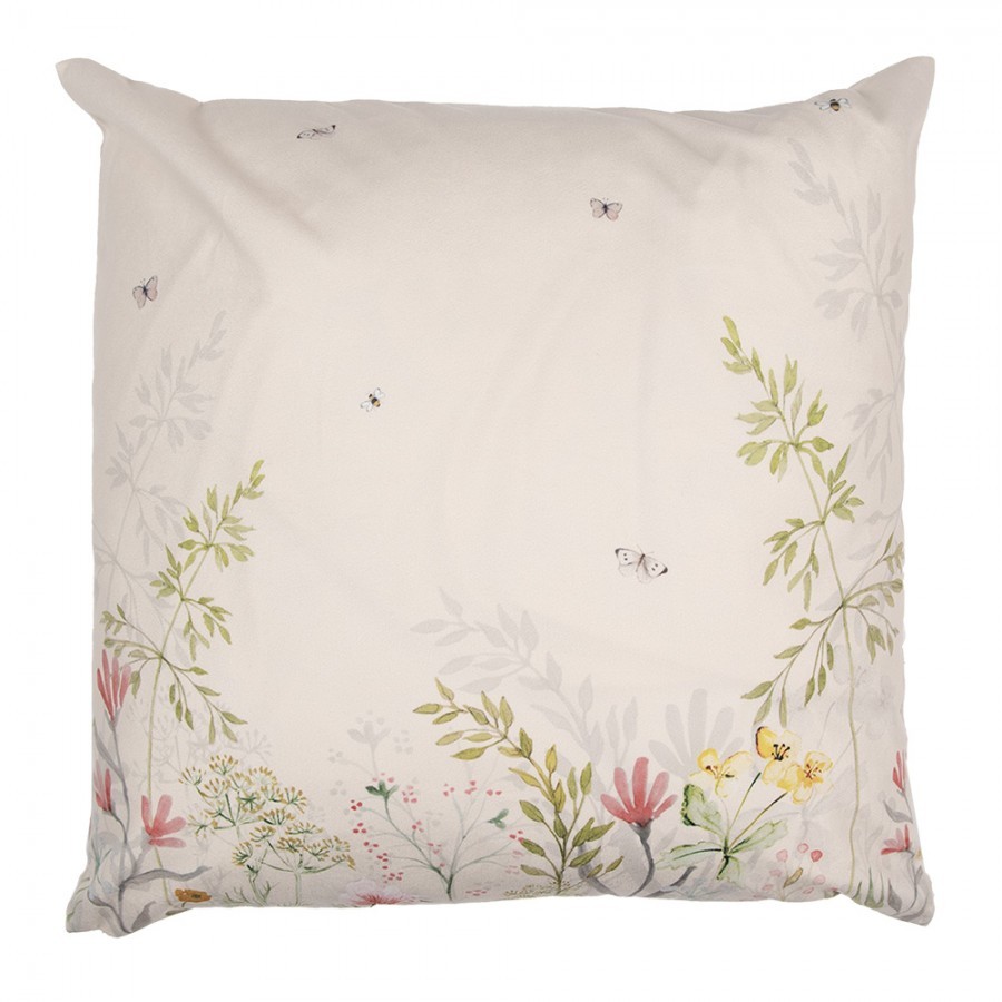 Levně Povlak na polštář s lučními květy Wildflower Fields - 45*45 cm WFF22
