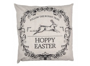 Povlak na polštář s králíkem Hoppy Easter - 45*45cm