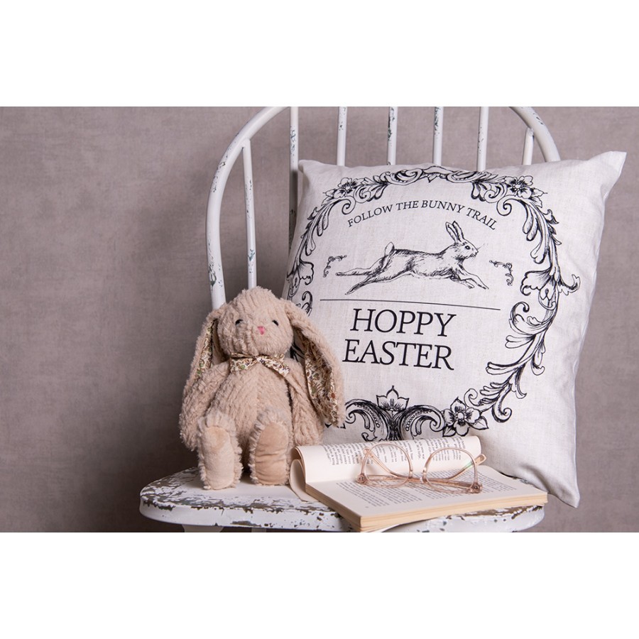 Povlak na polštář s králíkem Hoppy Easter - 45*45cm