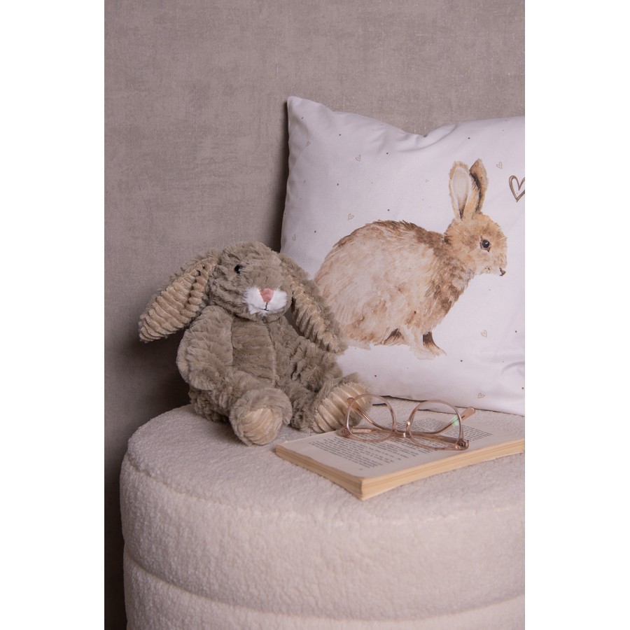 Povlak na polštář s motivem králíčka a srdíček Bunnies in Love - 45*45 cm