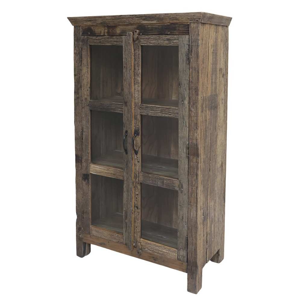 Dřevěná vintage skříň Grimaud - 80*48*140 cm 40047700