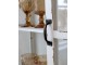 Krémová antik nástěnná dřevěná skříňka s dvířky Flori - 70*20*62 cm