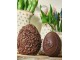 Dekorace čokoládové vejce s květy Egg - Ø 11*14 cm