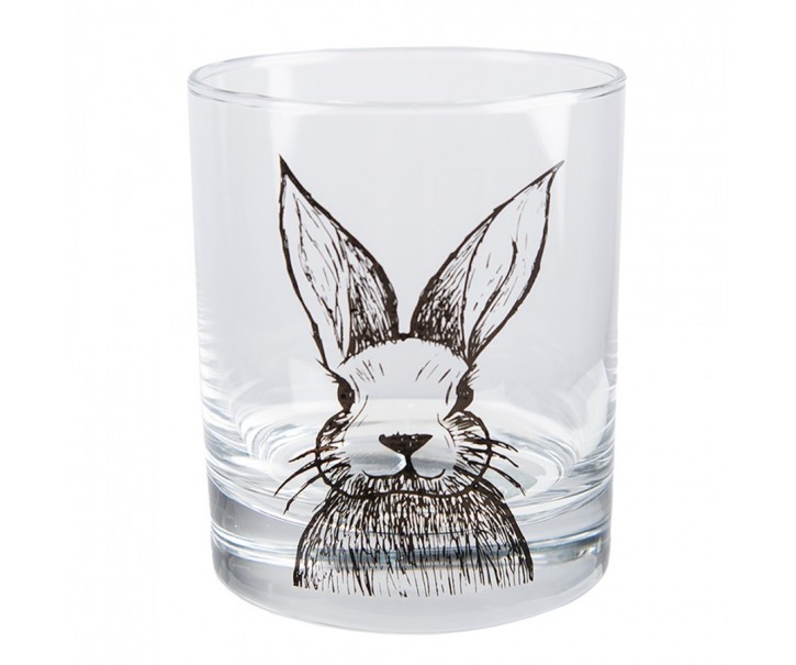 Sklenička na vodu s králíčkem Rabbit Cartoon - 300 ml
