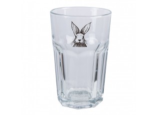 Sklenička na vodu s králíčkem Rabbit Cartoon - Ø 7*12 cm / 300 ml