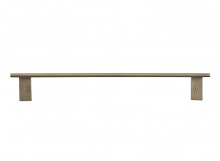 Bronzová antik nástěnná závěsná polička Simon - 44*7,5*6,5cm