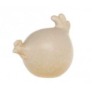 Latté antik dekorace slepice - 12*8*10 cm