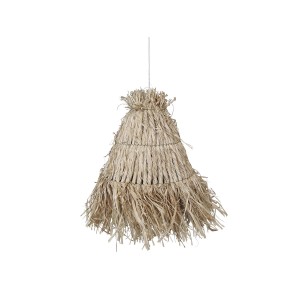Přírodní závěsné lýkové stínidlo Raffia - Ø 30*26 cm/ E27