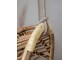 Přírodní ratanové závěsné houpací křeslo Swinging - 72*72*117 cm