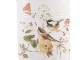 Dekorační plechová konev s ptáčky a květy Birds - 33*12*32 cm