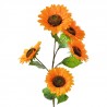 Umělá dekorační květina slunečnice - 18*18*99 cm Barva: žlutá, zelenáMateriál: polyHmotnost: 0,14 kg