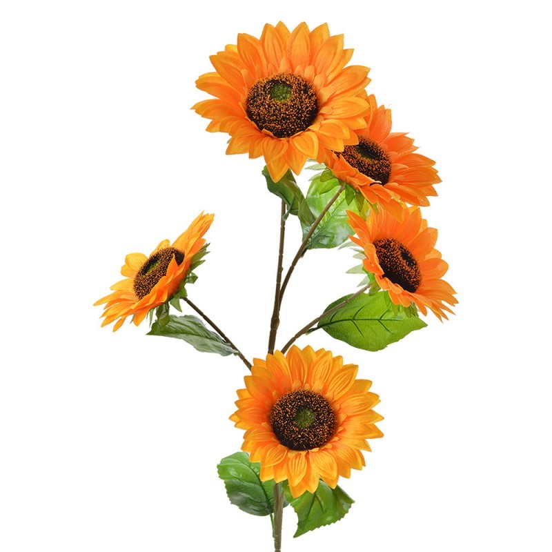 Levně Umělá dekorační květina slunečnice - 18*18*99 cm 5PL0086