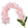 Světle růžová umělá dekorační květina dlouhý květ - 10*10*110 cm Barva: růžová, zelenáMateriál: polyHmotnost: 0,06 kg