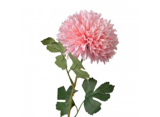 Růžová umělá dekorační květina - 10*10*54 cm