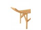 Přírodní ratanová designová lavice Ana Rattan - 120*41*49 cm