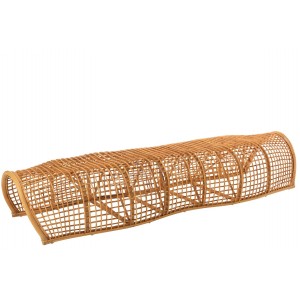 Přírodní ratanová designová lavice Roni Rattan - 191*69*45 cm
