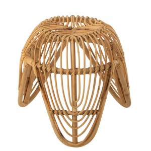 Přírodní ratanový odkládací stolek Lea Rattan - 44*44*41 cm