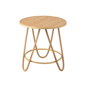 Přírodní ratanový odkládací stolek Balia Rattan Natural M - Ø 60*64 cm