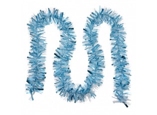Vánoční girlanda 200 cm modrá plast - Christmas