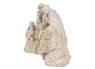 Béžová antik dekorace socha Betlém - 42*19*32 cm
