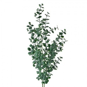 Dekorace zelená umělá větvička rostlina - 8*3*70 cm