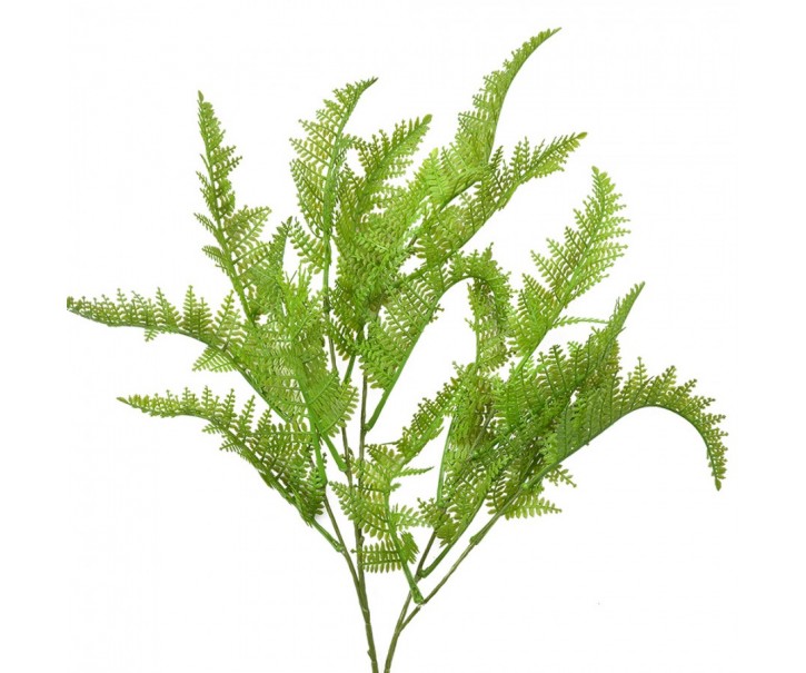 Zelená umělá převislá květina kapradí - 8*4*75 cm Clayre & Eef