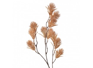 Umělá květina 86 cm béžový plast - 15*10*86 cm