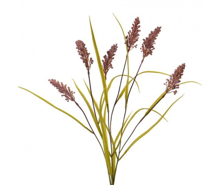 Umělá květina 85 cm fialový plast - 15*5*85 cm Clayre & Eef