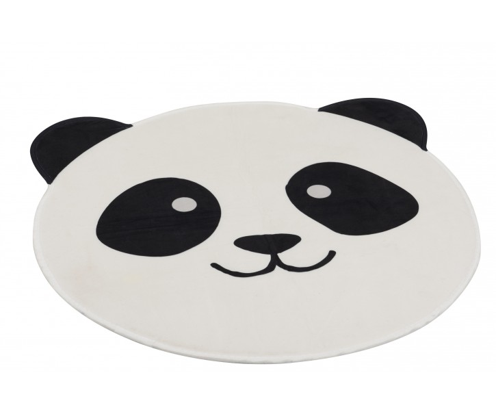 Černo-bílý kobereček Panda - 70*67 cm