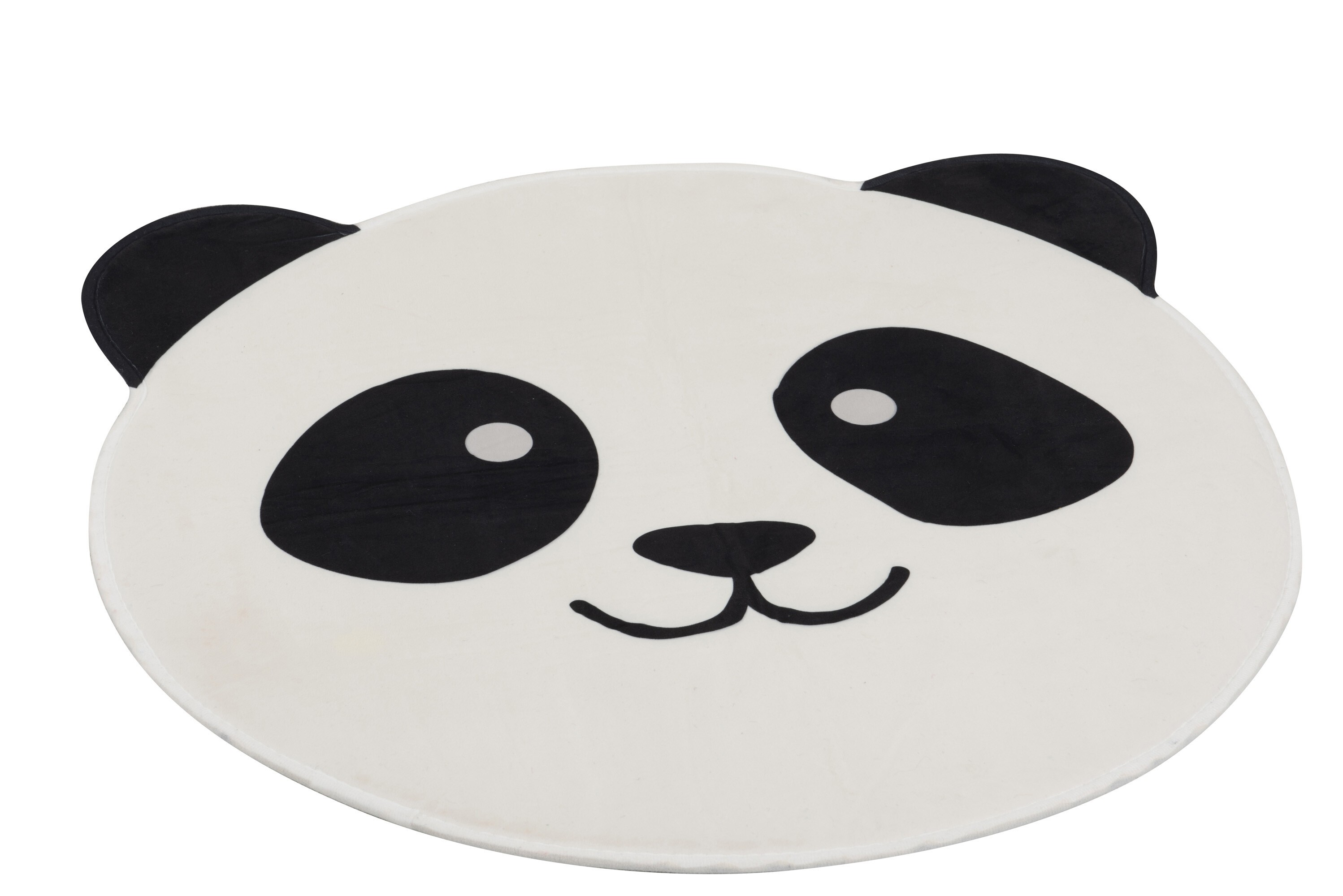 Černo-bílý kobereček Panda - 70*67 cm J-Line by Jolipa