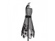 Černá kovová dekorativní figurina Mannequin - 43*34*149 cm