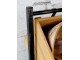 Černý kovový stojan s dřevěnými boxy Wooden boxes - 50*34*104 cm